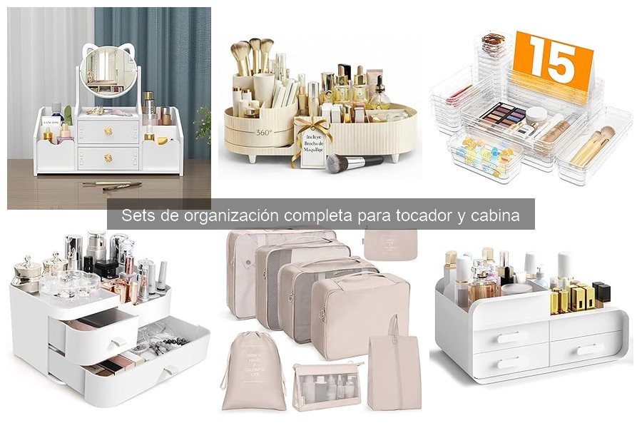 Errores comunes al usar sets de organización para tocador