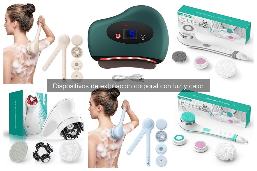 Errores comunes en dispositivos de exfoliación con luz y calor