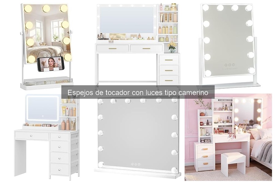 Espejos de Tocador con Luces Tipo Camerino: ¿Qué Son y Características?