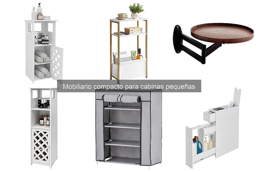 Estilos de diseño para mobiliario compacto en cabinas pequeñas