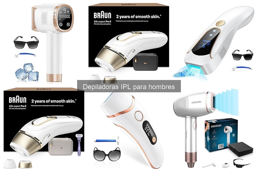 Factores Clave para Comprar una Depiladora IPL para Hombres