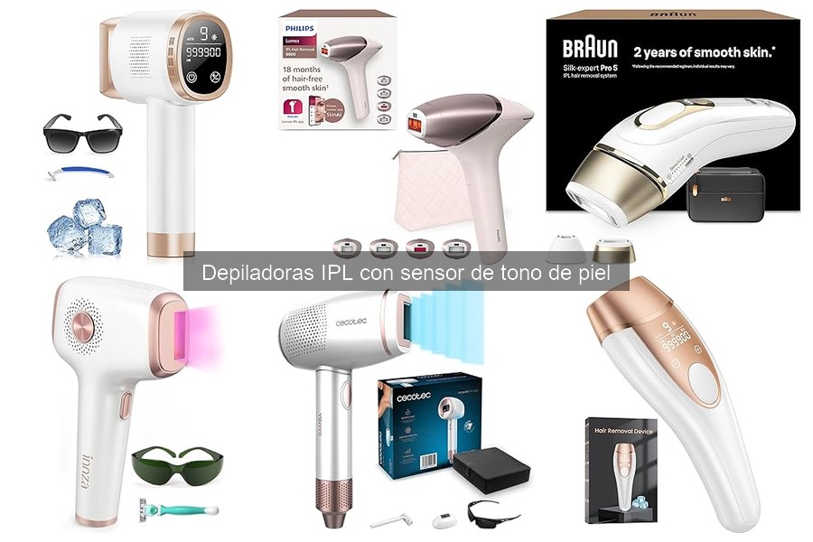 Frecuencia de uso ideal para depiladoras IPL con sensor de piel
