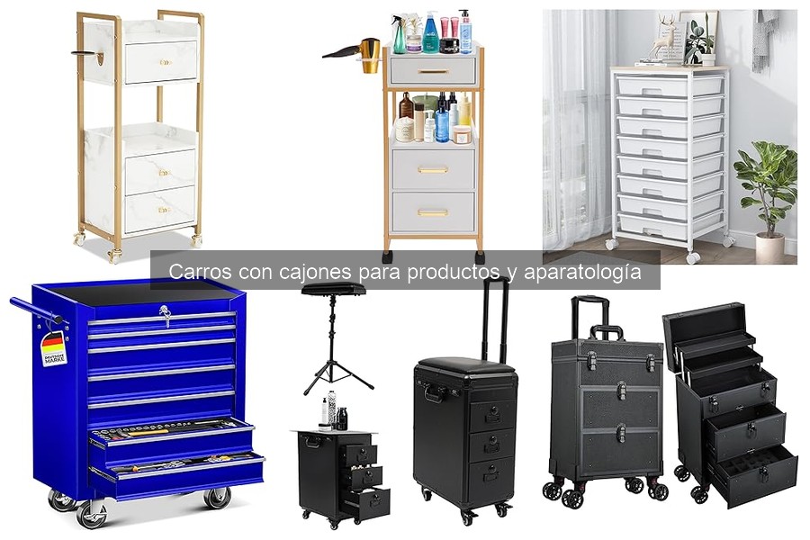 Guía de compra: carros con cajones para estética