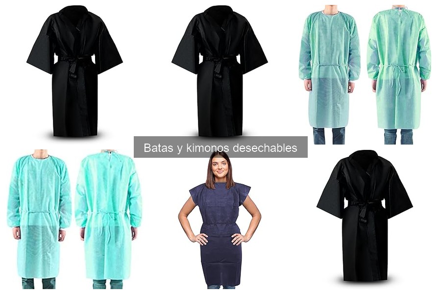 Guía de compra de batas y kimonos desechables
