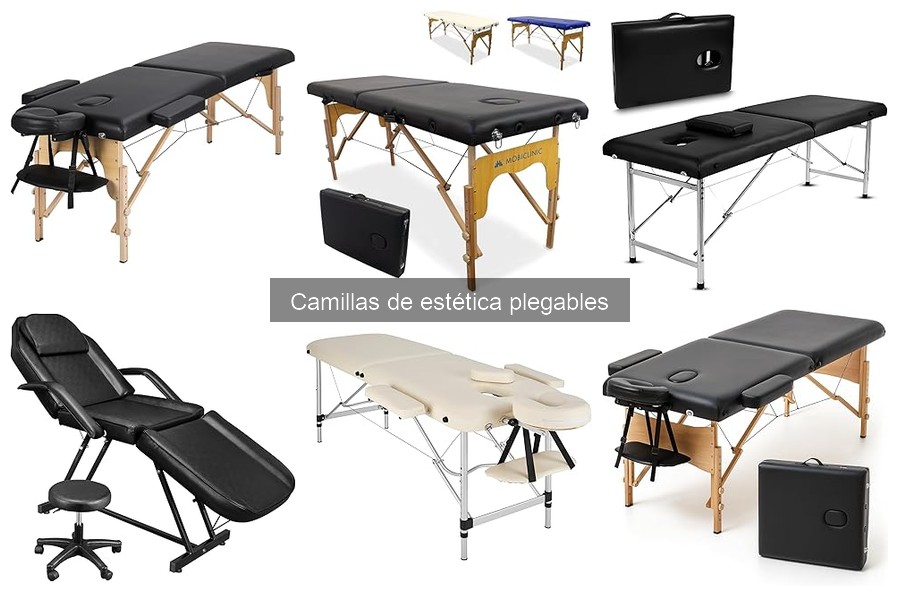 Guía de compra de camillas de estética plegables