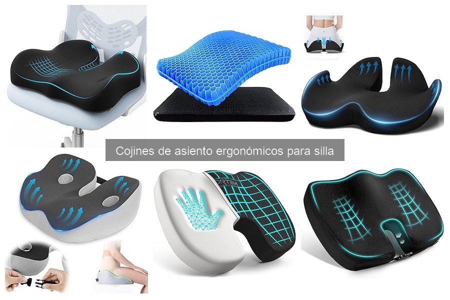 Guía de compra de cojines de asiento ergonómicos