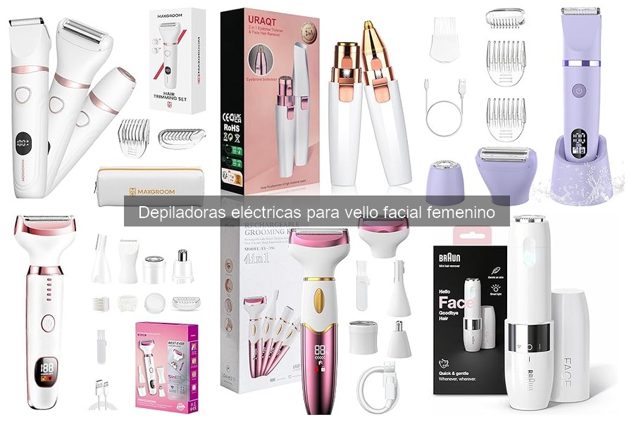 Guía de compra de depiladoras eléctricas para vello facial
