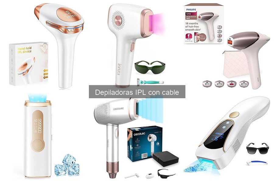 Guía de Compra de Depiladoras IPL con Cable para Uso Doméstico
