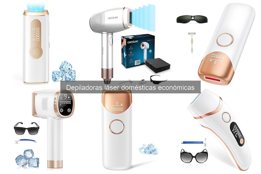 Guía de compra de depiladoras láser económicas para el hogar