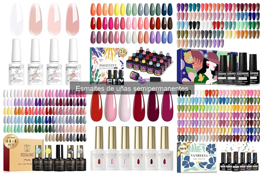 Guía de compra de esmaltes de uñas semipermanentes