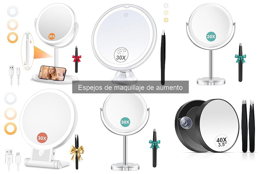 Guía de compra de espejos de maquillaje de aumento