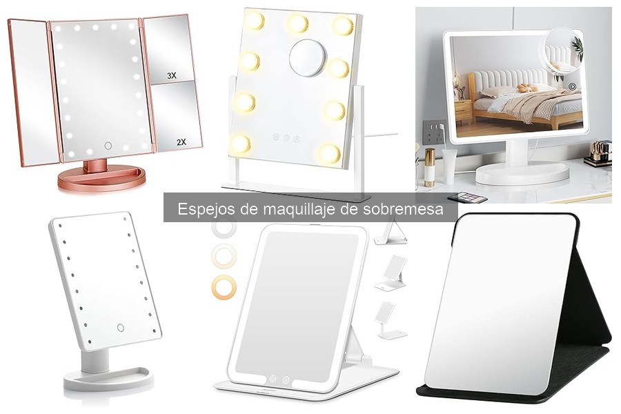 Guía de compra de espejos de maquillaje de sobremesa