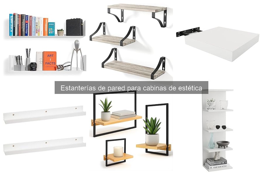 Guía de Compra de Estanterías de Pared para Estética