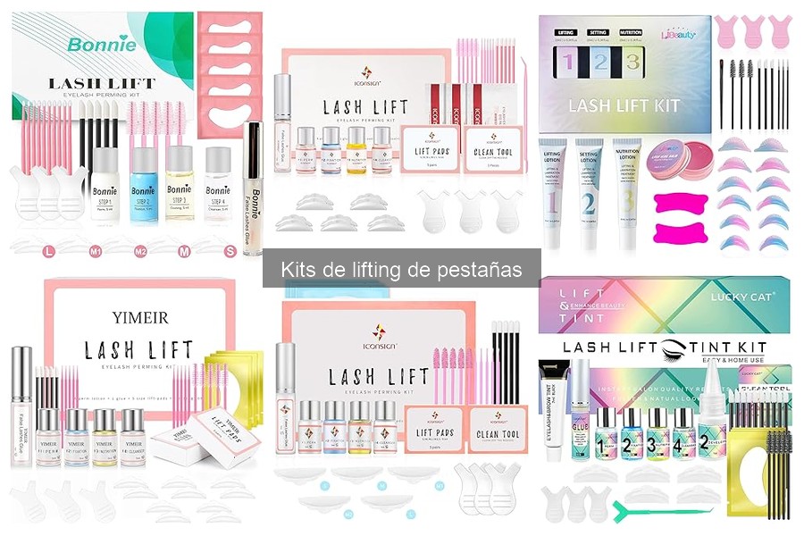 Guía de compra de kits de lifting de pestañas para result. perfectos