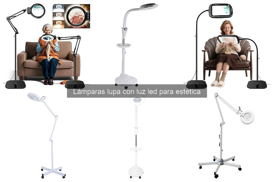 Guía de compra de lámparas lupa LED para estética