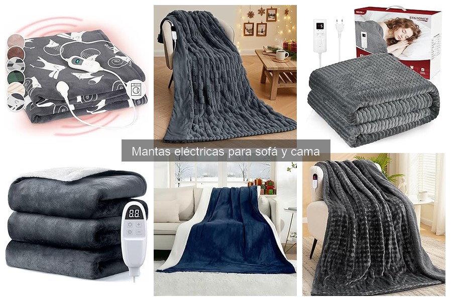 Guía de compra de mantas eléctricas para sofá y cama