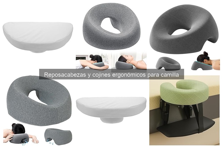 Guía de compra de reposacabezas para camilla ergonómicos