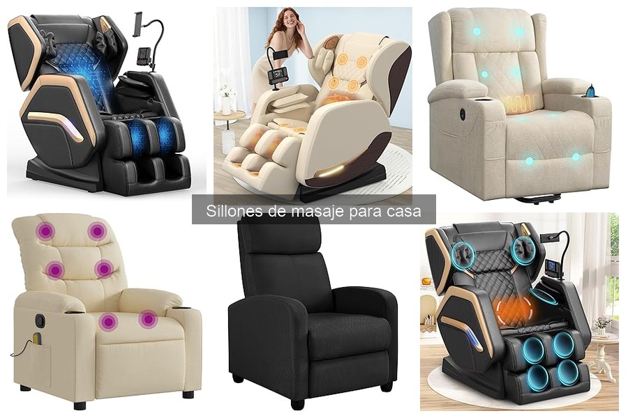 Guía de compra de sillones de masaje para uso doméstico