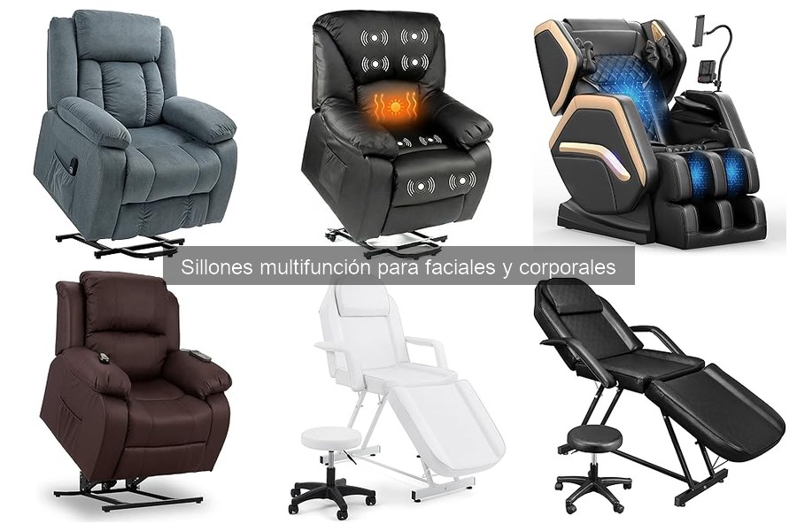 Guía de compra de sillones multifuncionales para estética