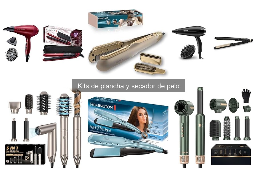 Guía de compra: elige el mejor kit de plancha y secador