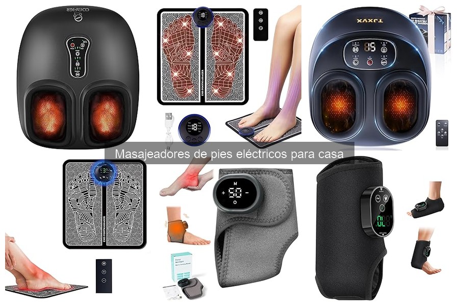 Guía de compra: Masajeadores de pies eléctricos para casa