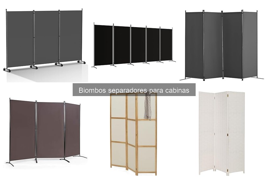 Guía de instalación de biombos separadores para cabinas