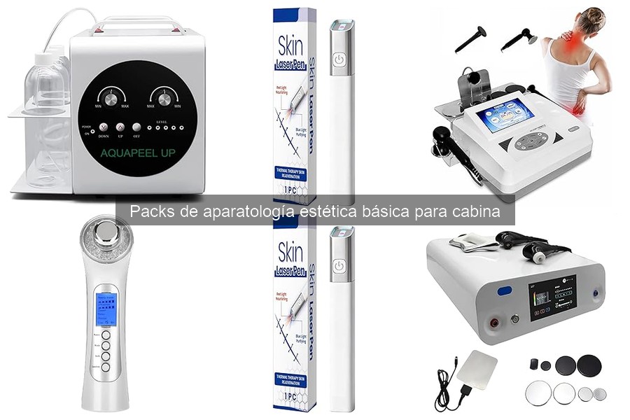 Guía de instalación de packs de aparatología estética