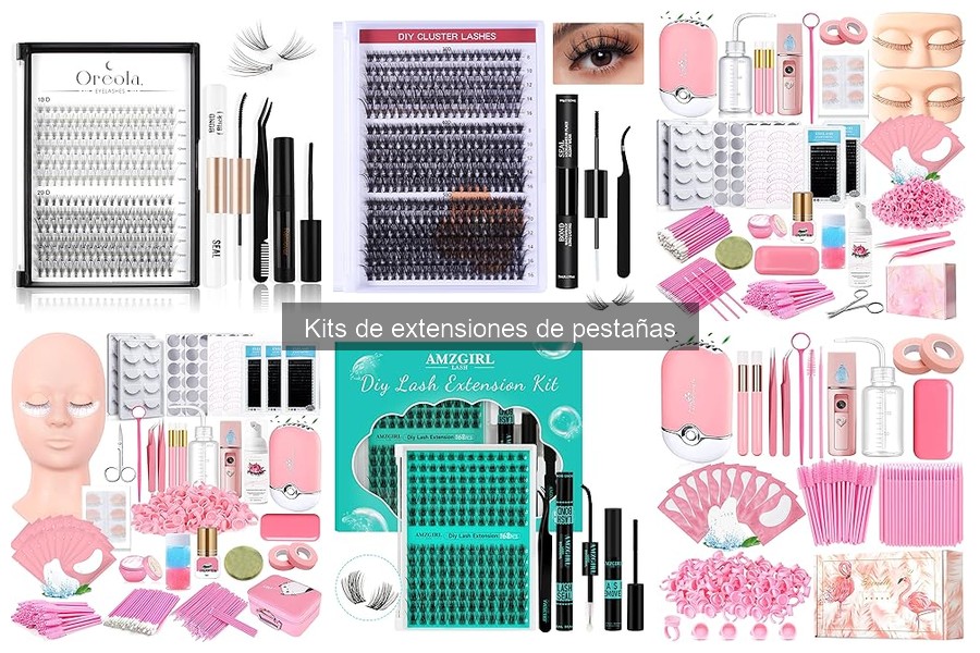 Guía de Kits de Extensiones de Pestañas para Principiantes