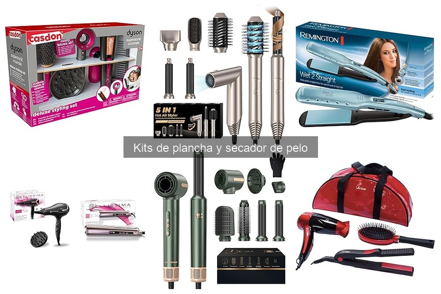 ** Guía de kits de plancha y secador de pelo: Beneficios y componentes