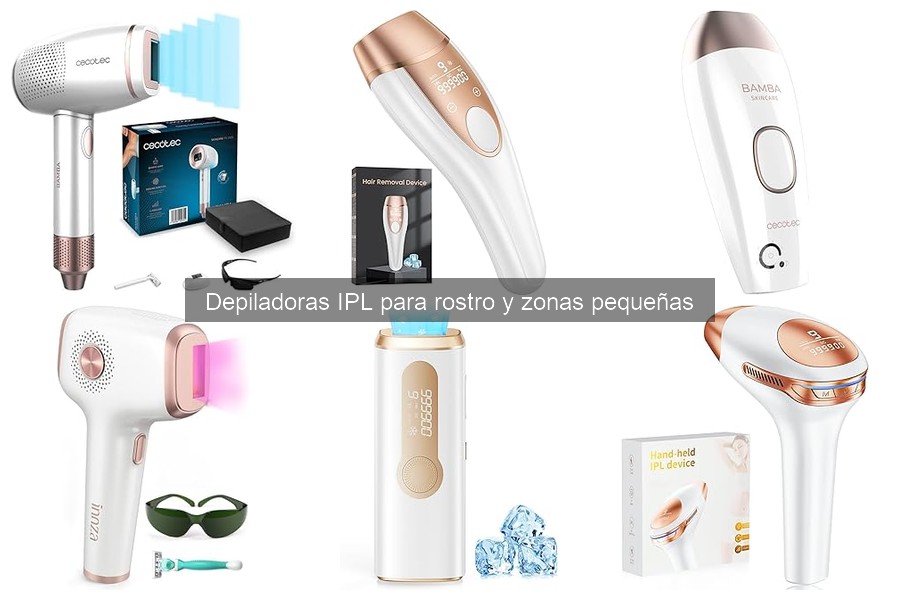 Guía para elegir depiladoras IPL para zonas pequeñas