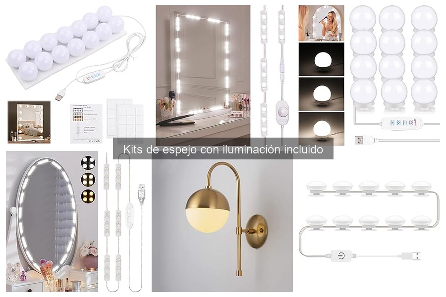 Guía para elegir el mejor kit de espejo con iluminación