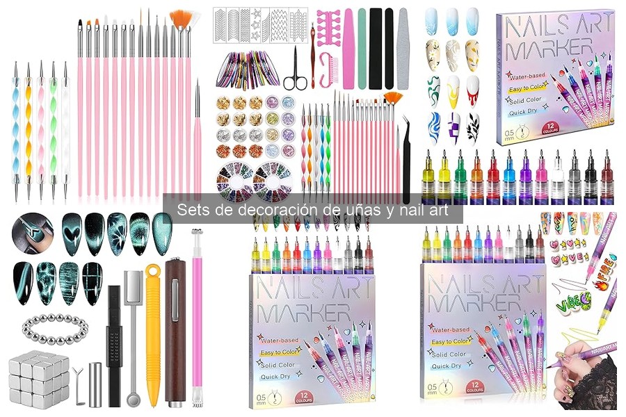 Guía para elegir el mejor set de decoración de uñas para principiantes