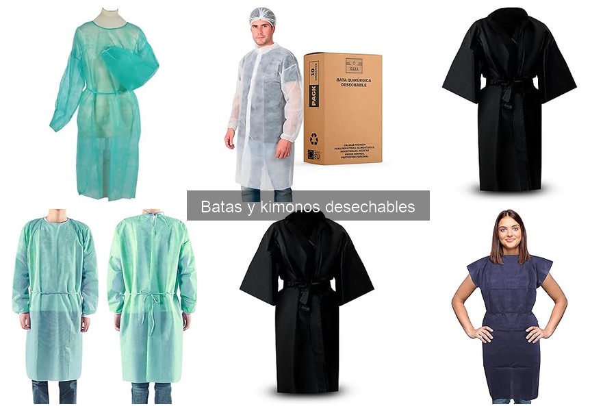 Guía para Elegir el Tamaño de Batas y Kimonos Desechables