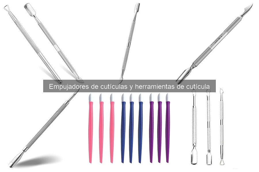 Guía para usar correctamente un empujador de cutículas