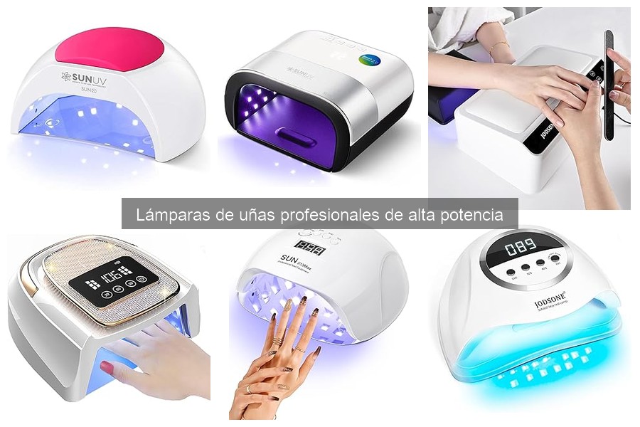Guía sobre lámparas de uñas profesionales de alta potencia
