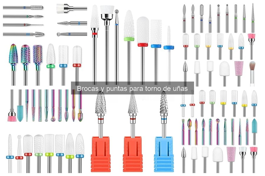 Guía sobre las brocas y puntas para torno de uñas