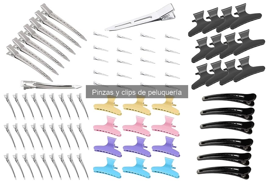 Guía sobre Pinzas y Clips de Peluquería: Tipos y Usos
