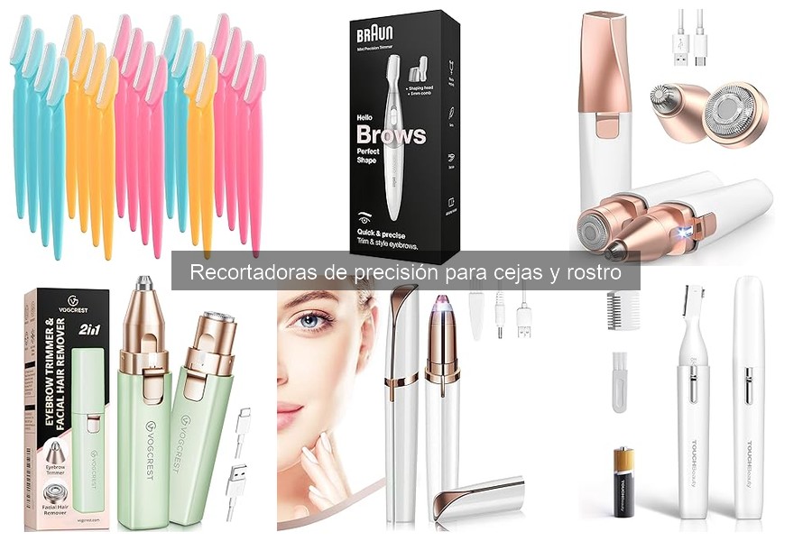 Guía sobre recortadoras de precisión para cejas y rostro