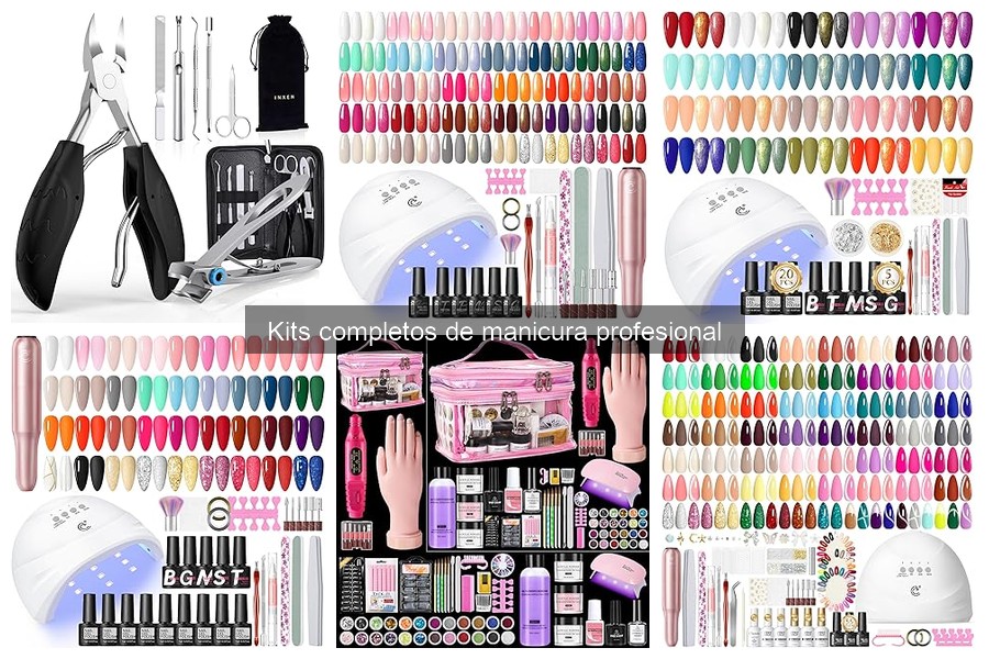 Herramientas Esenciales en un Kit Completo de Manicura Profesional