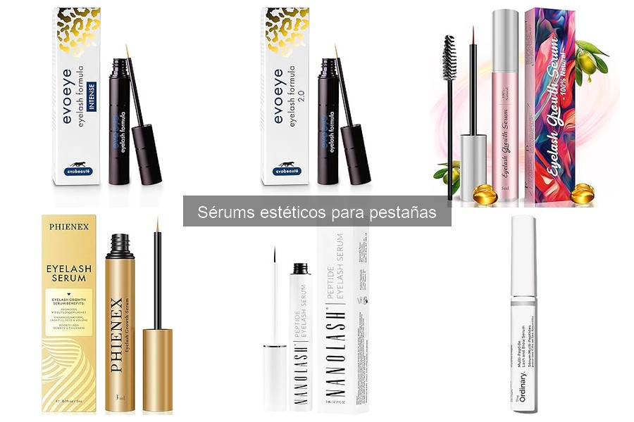 Ingredientes clave en los sérums estéticos para pestañas