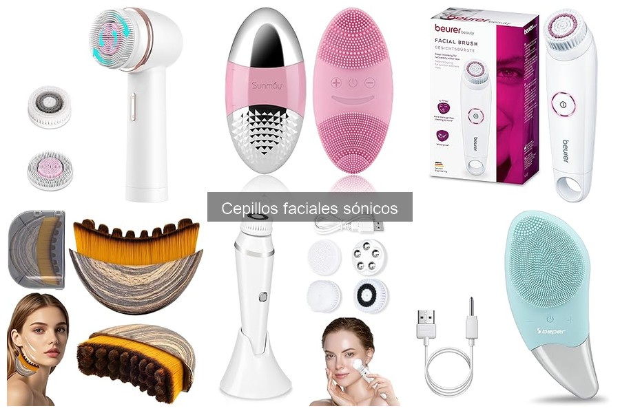 Instrucciones para usar un cepillo facial sónico