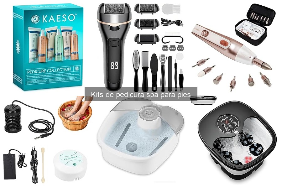 Kits de pedicura spa: profesional vs. doméstico