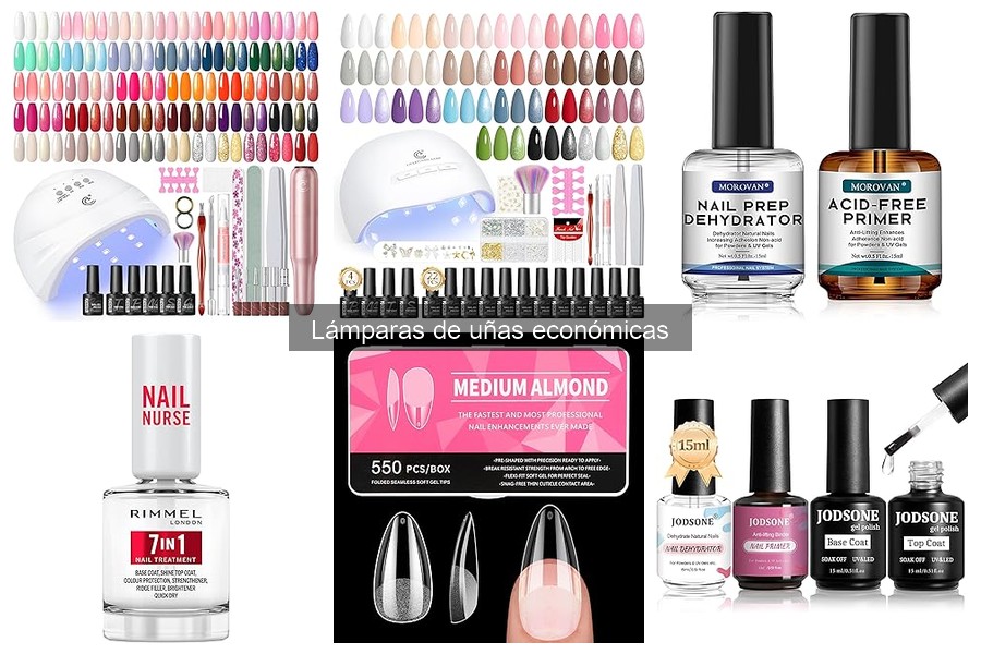 Lámparas de uñas económicas: características y tecnología