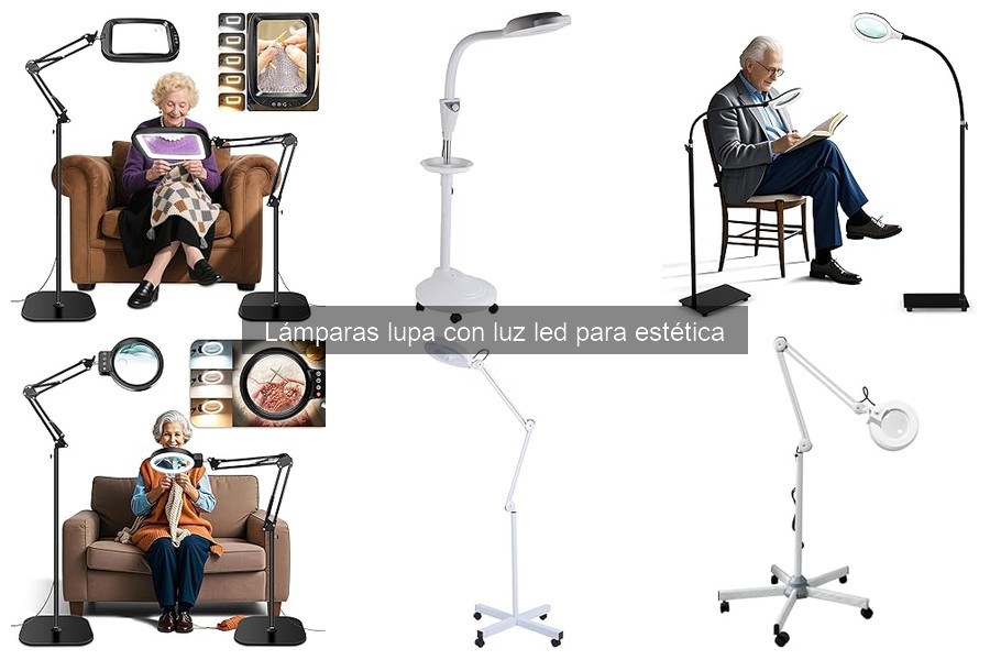 Lámparas Lupa LED vs. Halógenas: ¿Cuál Elegir para Estética?