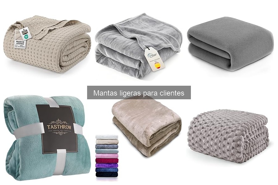 Mantas ligeras con funciones específicas: anti alergias y térmicas