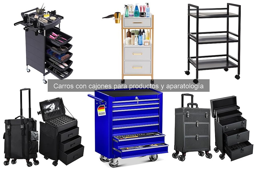 Mantenimiento de carros con cajones para estética: Consejos útiles