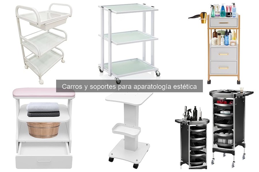Mantenimiento de carros y soportes para aparatología estética