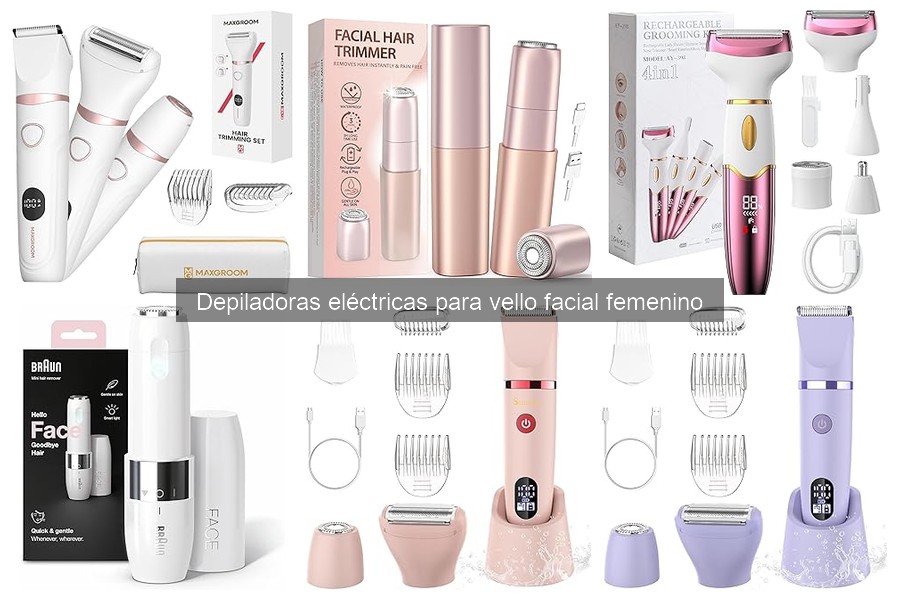 Mantenimiento de depiladoras eléctricas para vello facial