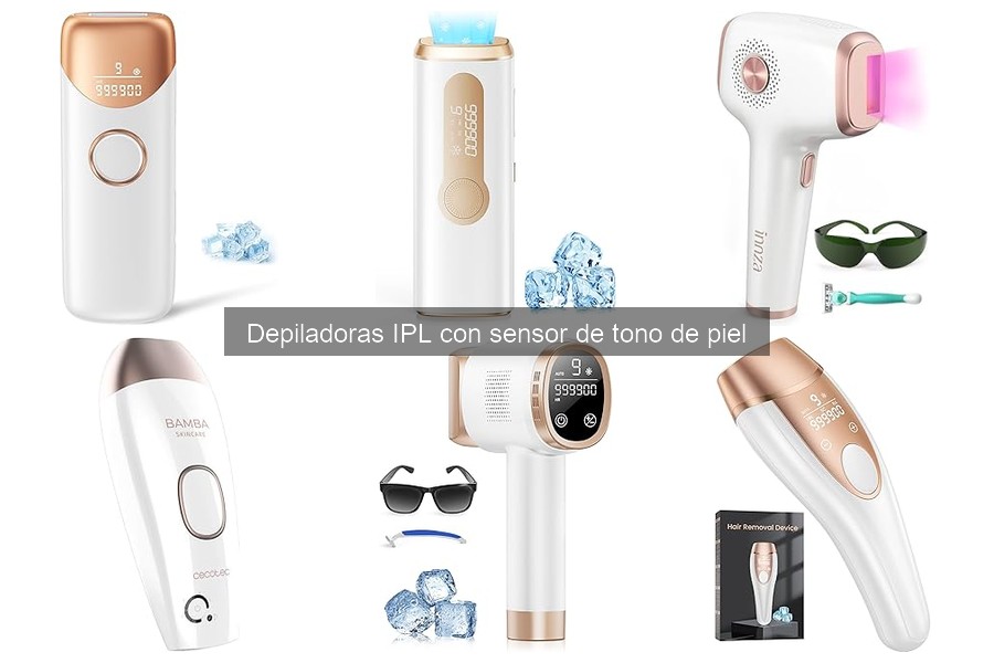 Mantenimiento de Depiladoras IPL con Sensor de Tono de Piel