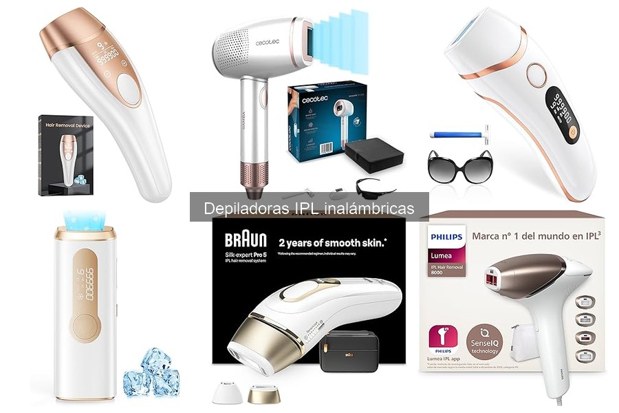 Mantenimiento de depiladoras IPL inalámbricas: Consejos y cuidados
